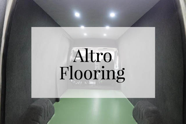 Altro Flooring available in 15+ Colours for VW T4 T5 T6 and many other vehicles.