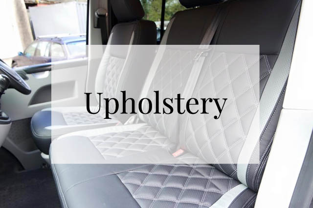 Upholstery for any vehicle including VW Campervan T4 T5 T6