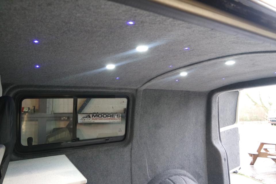 12sqm 4-Way Stretch Lining Carpet For VW T5/T6 Transporter, Transit – Camper Van Headliner